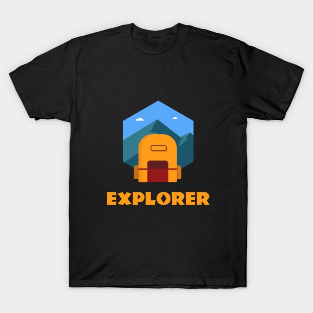 Explorer T-Shirt by Shahubaucha11